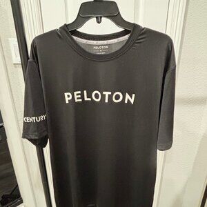 Peloton Logo Century Black Tee